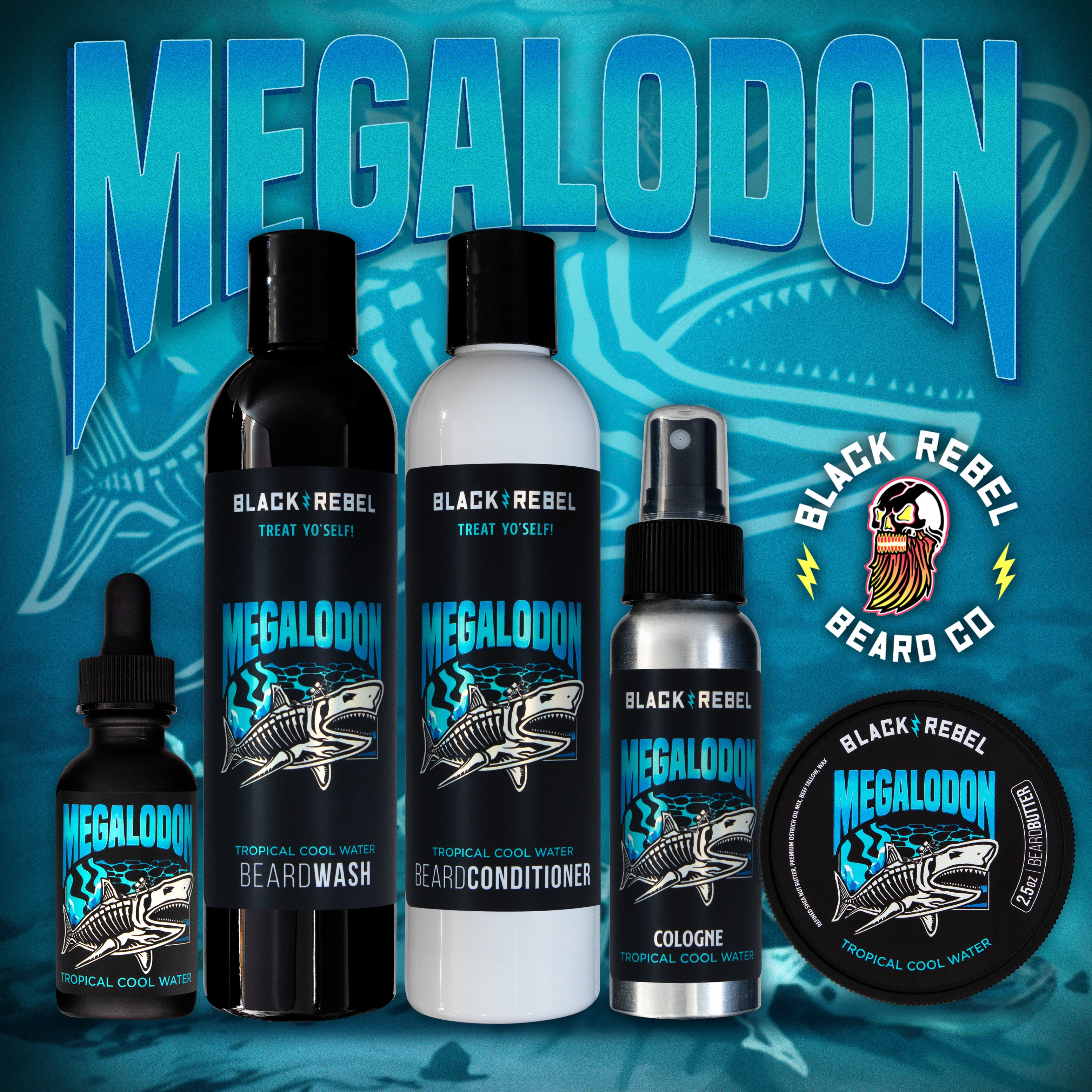 THE MEGALODON (tropical cool water)