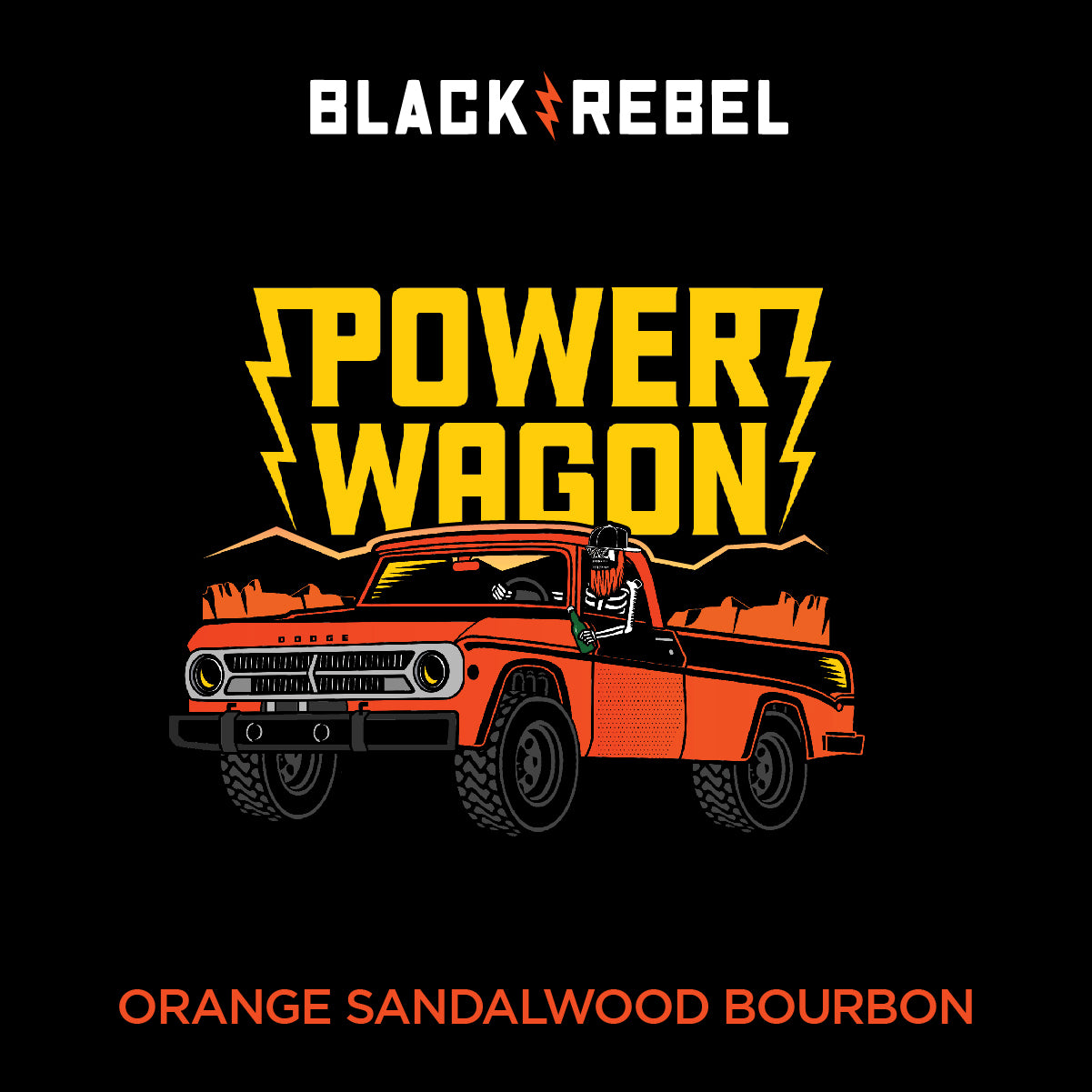 THE POWER WAGON (orange sandalwood bourbon)